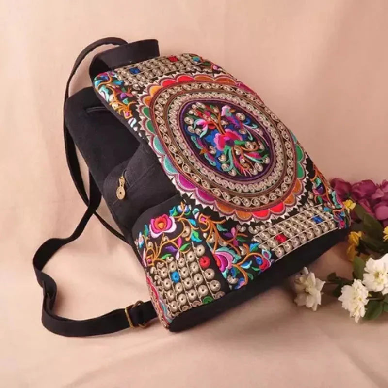 Mochila Mandala Mística Boho Chic