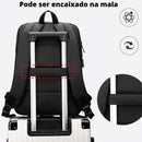 Mochila de Negócios para Notebook Viagens À Prova D'água