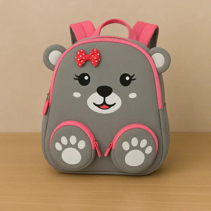 Mochilinha Infantil 3D Ursinho Lenogue: Conforto e Estilo para Acompanhar Suas Aventuras