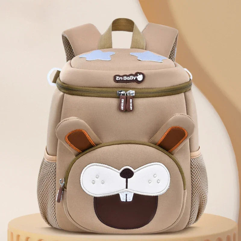 Mochila Infantil Cartoon Colorida: Estilo e Conforto para Aventureiros