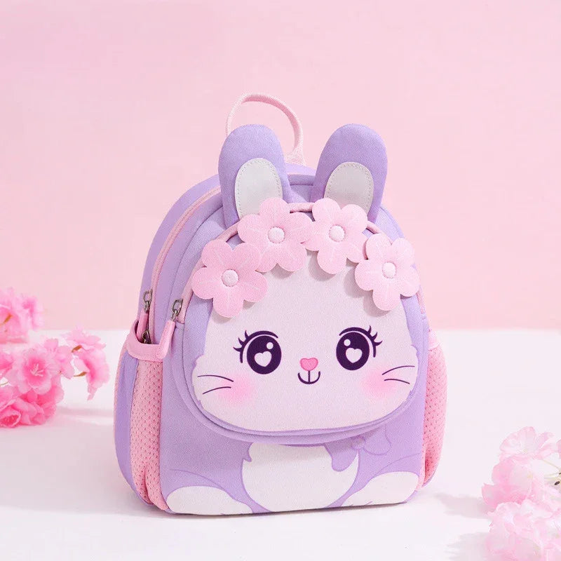 Mochilinha Infantil Coelhinho Roxo e Rosa: Conforto e Alegria na Brincadeira