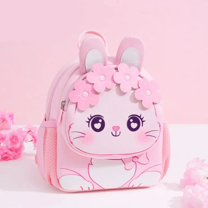 Mochilinha Infantil Coelhinho Roxo e Rosa: Conforto e Alegria na Brincadeira