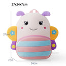 Mochilinha Infantil Com Estampa de Animais - Alegria e Conforto Para Aventuras