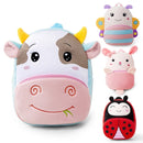 Mochilinha Infantil Com Estampa de Animais - Alegria e Conforto Para Aventuras