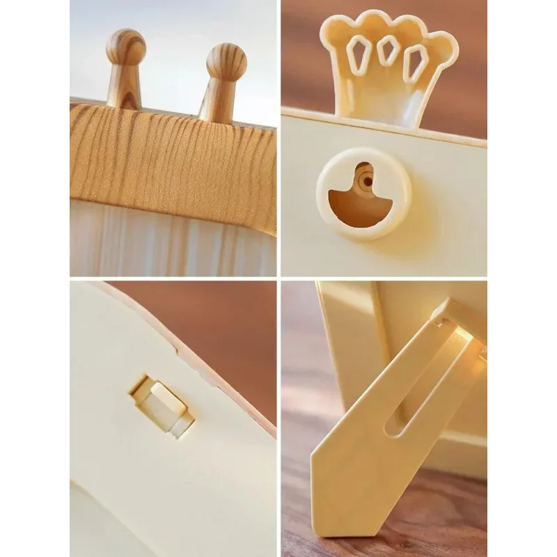 Moldura de Foto para Crianças em Madeira Escandinava: Preserve Momentos Inesquecíveis