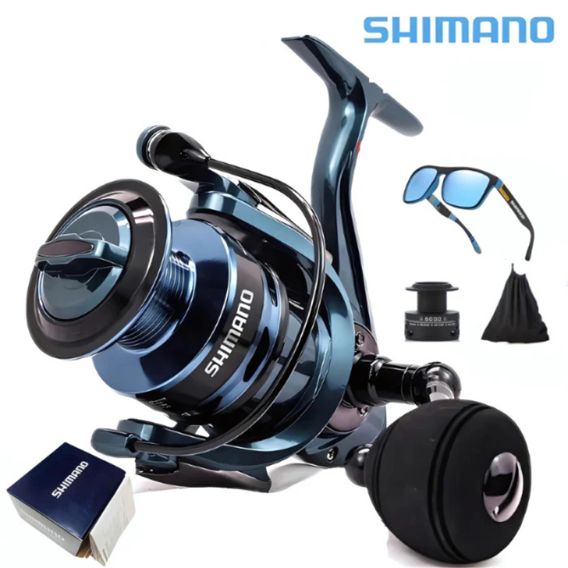 Molinete Shimano AquaWave: Drag de 16kg com 7 Rolamentos para Uma Experiência de Pesca Inigualável