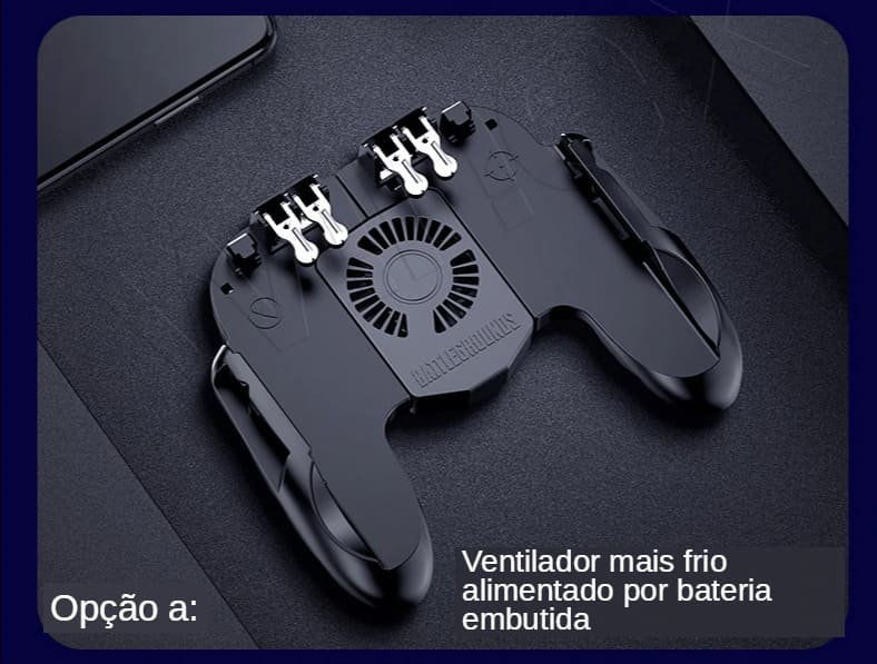 Controle Joystick com Gatilhos para Celular Gamepad