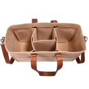 Organizador Infantil de Feltro para Fraldas com Bolsos e Alça Prática