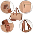 Organizador Infantil de Feltro para Fraldas com Bolsos e Alça Prática