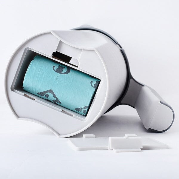 Confortável Pá Higiênica para Gatos com Dispenser Integrado