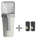 Confortável Pá Higiênica para Gatos com Dispenser Integrado