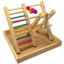 Espaço Divertido para Calopsitas - Escadas e Brincadeiras que Encantam