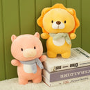 Pelúcia Infantil Colorida de Animais Diversos para Conforto e Alegria