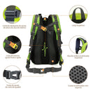 Mochila de Camping Impermeável 40L - Conforto e Praticidade para Aventura