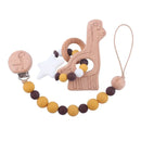 Conjunto de Prendedores de Chupeta em Silicone - Conforto e Praticidade para Seu Bebê