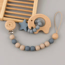 Conjunto de Prendedores de Chupeta em Silicone - Conforto e Praticidade para Seu Bebê