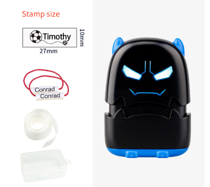 Carimbo Personalizável para Roupas - Transforme a Organização e Identificação do Seu Dia a Dia