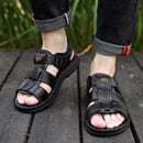 Conforto e Estilo com Sandália Masculina em Couro Genuíno - Santoro