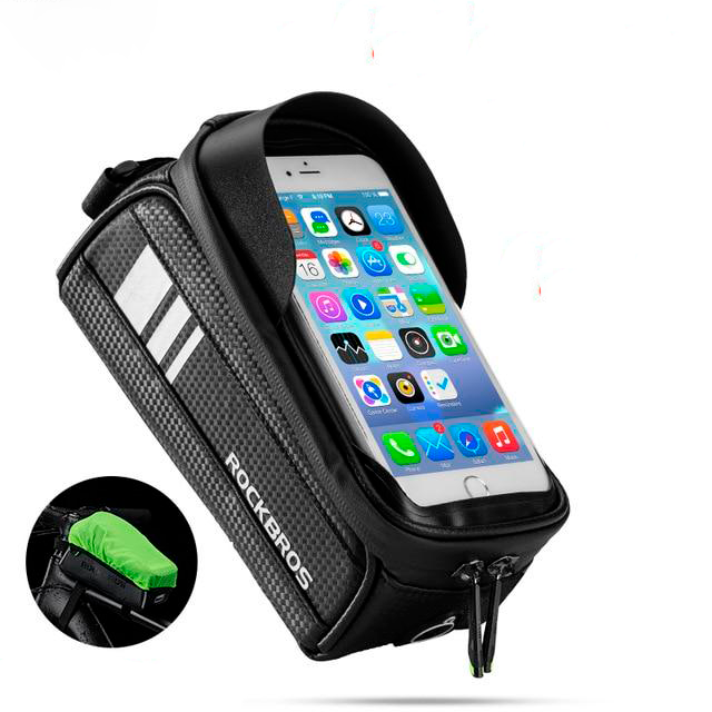 Bolsa Ciclismo Impermeável com Toque Prático para Celular RockBros