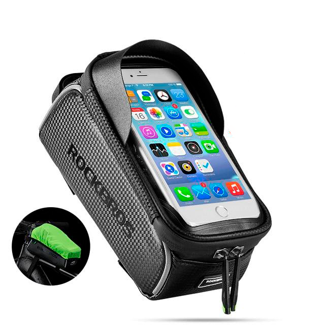 Bolsa Ciclismo Impermeável com Toque Prático para Celular RockBros