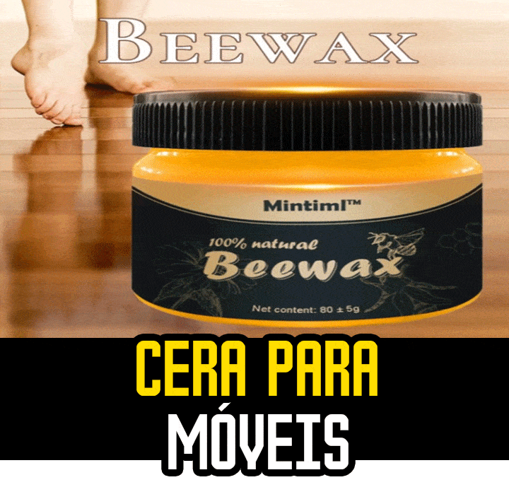 Cera de Abelha Para Restauração de Móveis - BeeWax: Revitalize Seu Espaço