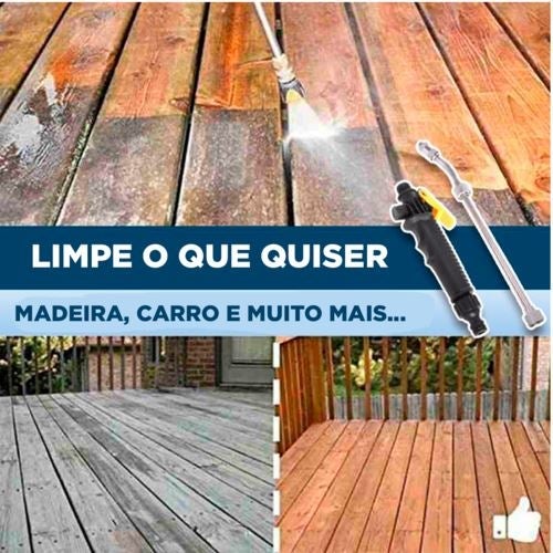 **Esguicho de Alta Pressão 2 em 1: Praticidade Para Transformar Suas Tarefas**