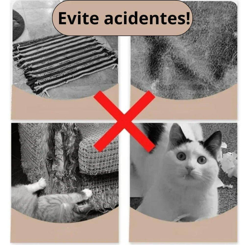 Proteção Prática para Seu Sofá – Adesivo Antiarranhão para Gatos