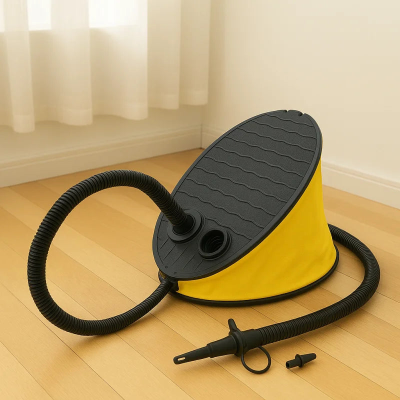 Puff Redondo Inflável Colorido para Conforto e Estilo