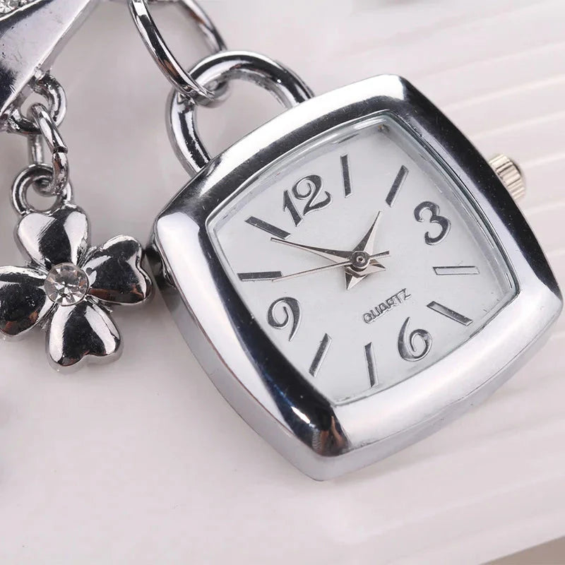 Relógio Feminino Pulseira Berloques - CharmTime