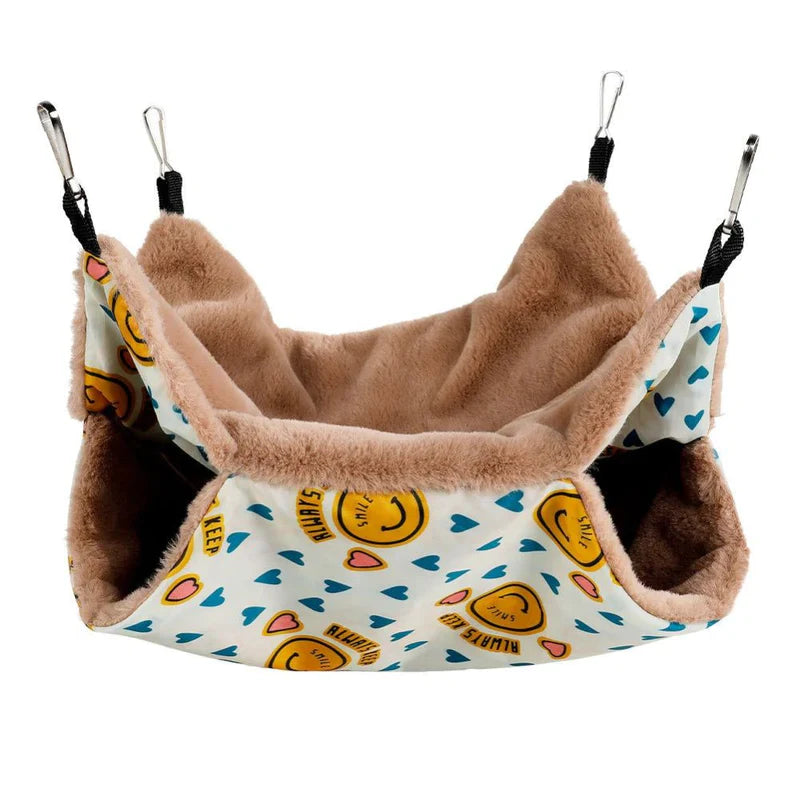 Rede Suspensa Confortável para Hamsters, Chinchilas e Porquinhos-da-Índia