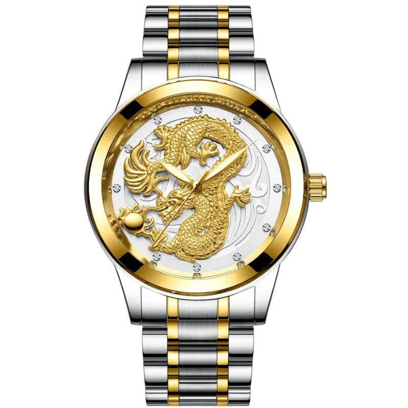 Relógio Dragon Gold