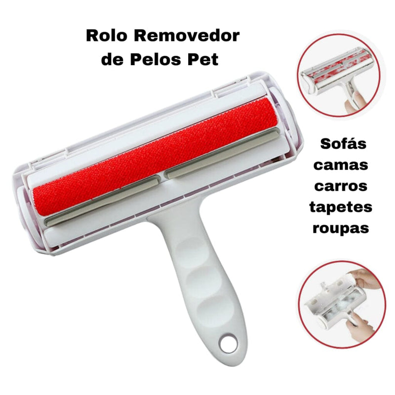 Removedor de Pelos Reutilizável - Conforto e Praticidade na Limpeza de Sofás e Roupas