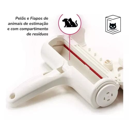 Removedor de Pelos Reutilizável - Conforto e Praticidade na Limpeza de Sofás e Roupas