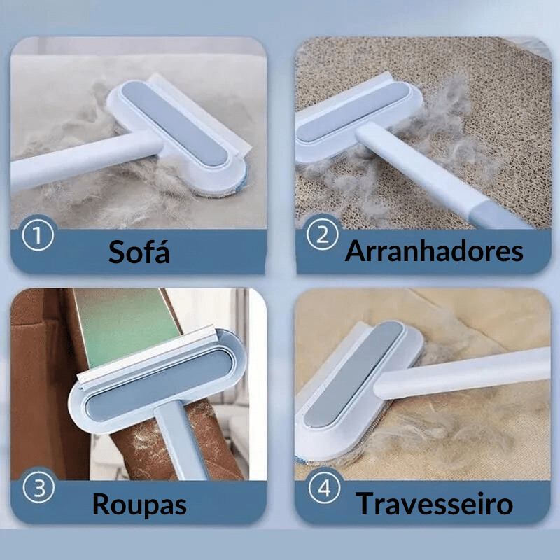 Removedor de Pelos Reutilizável - Sofá e Roupas Sempre Limpos