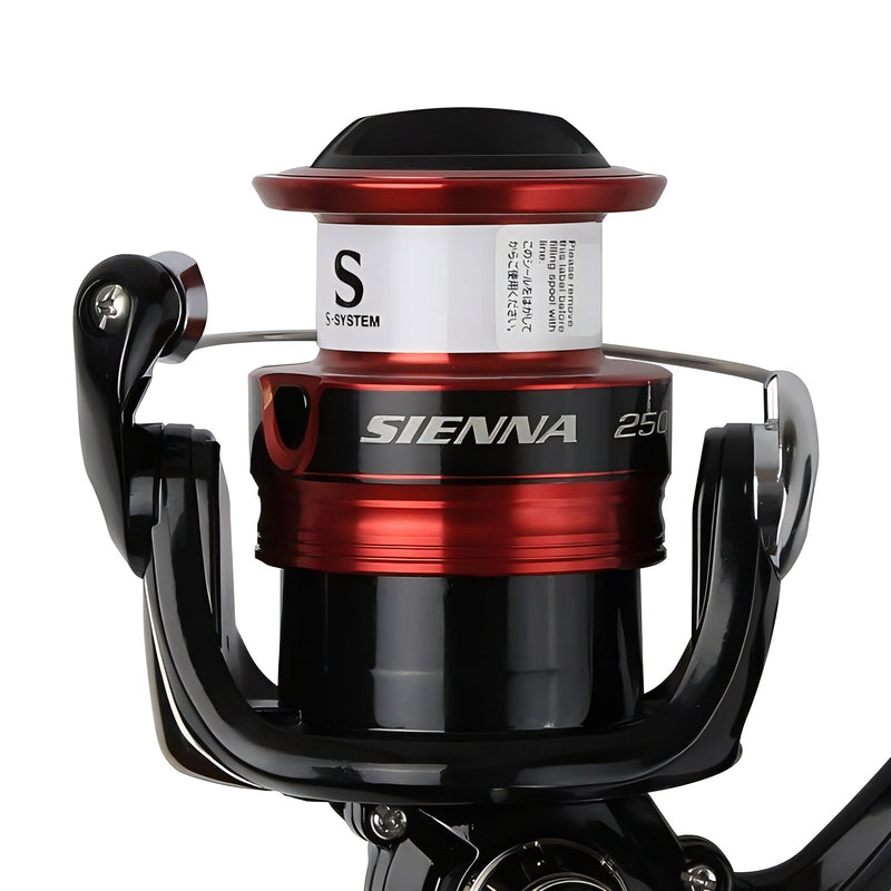 Molinete Shimano Sienna FG: Agilidade e Força com Drag de 8.5kg e Recolhimento Ágil de 6.2:1