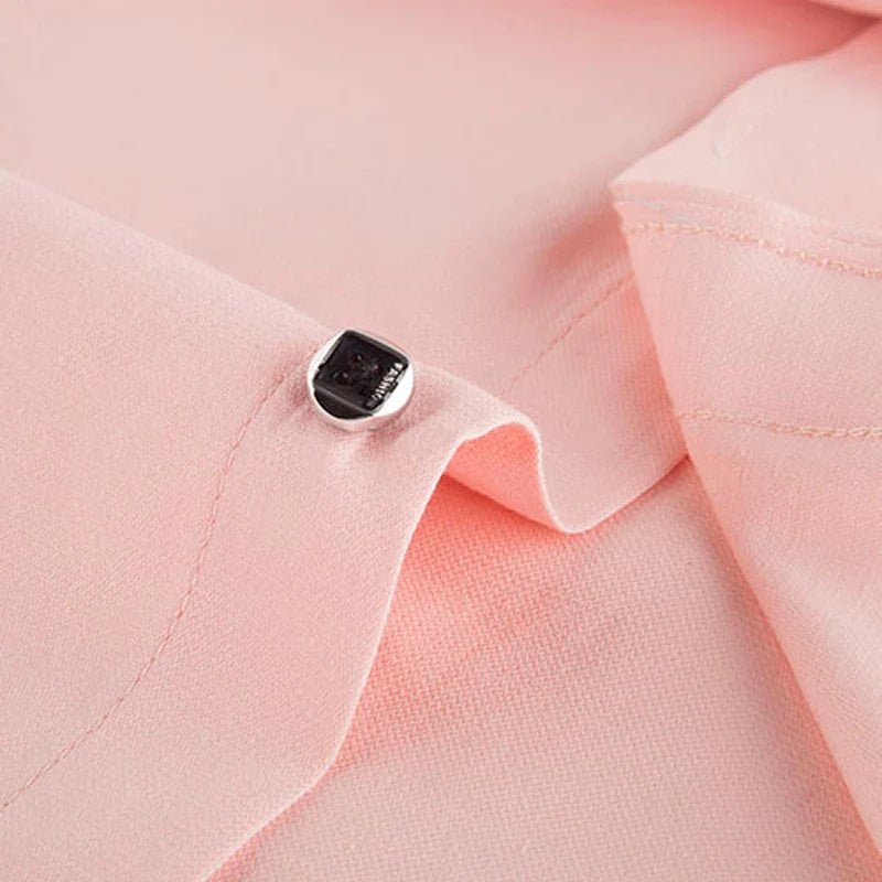 Camisa Social Masculina Rosa