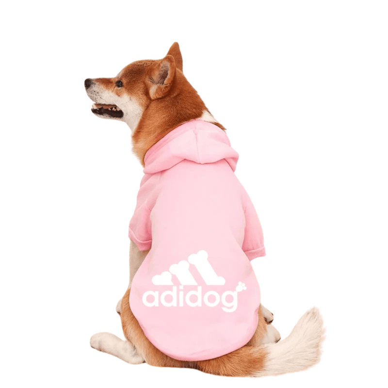 Moletom Adidog com Capuz para Cachorros – Estilo e Conforto em Cada Passeio