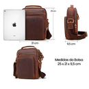Mochila Hummer Premium em Couro de Vaca - Estilo e Conforto para o Seu Dia a Dia