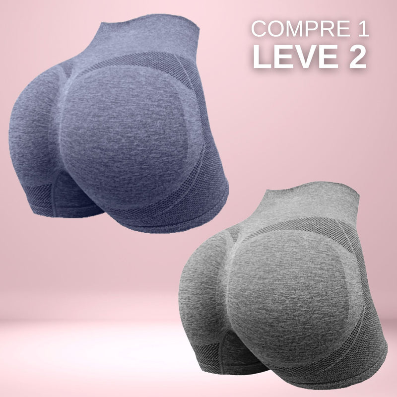 Short Fitness Empina Bumbum - Promoção Compre 1 Leve 2