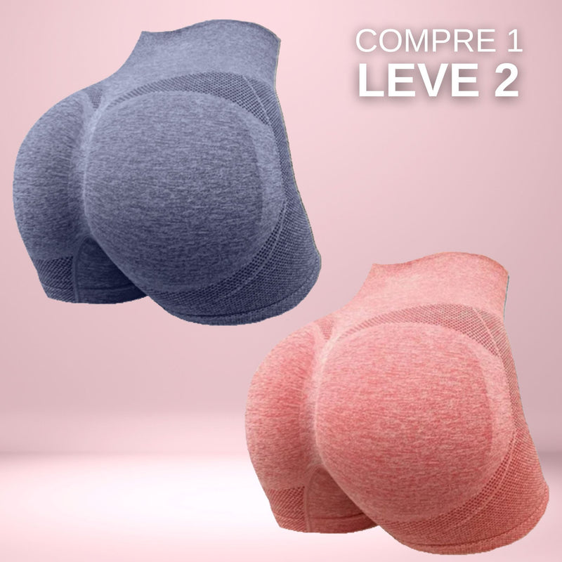 Short Fitness Empina Bumbum - Promoção Compre 1 Leve 2