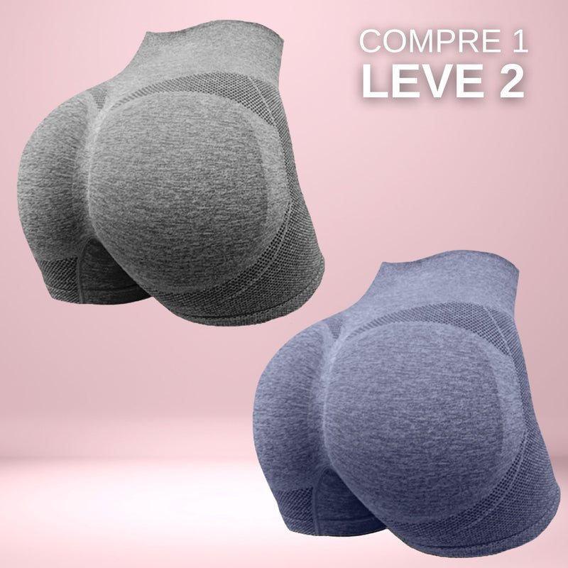 Short Fitness Empina Bumbum - Promoção Compre 1 Leve 2