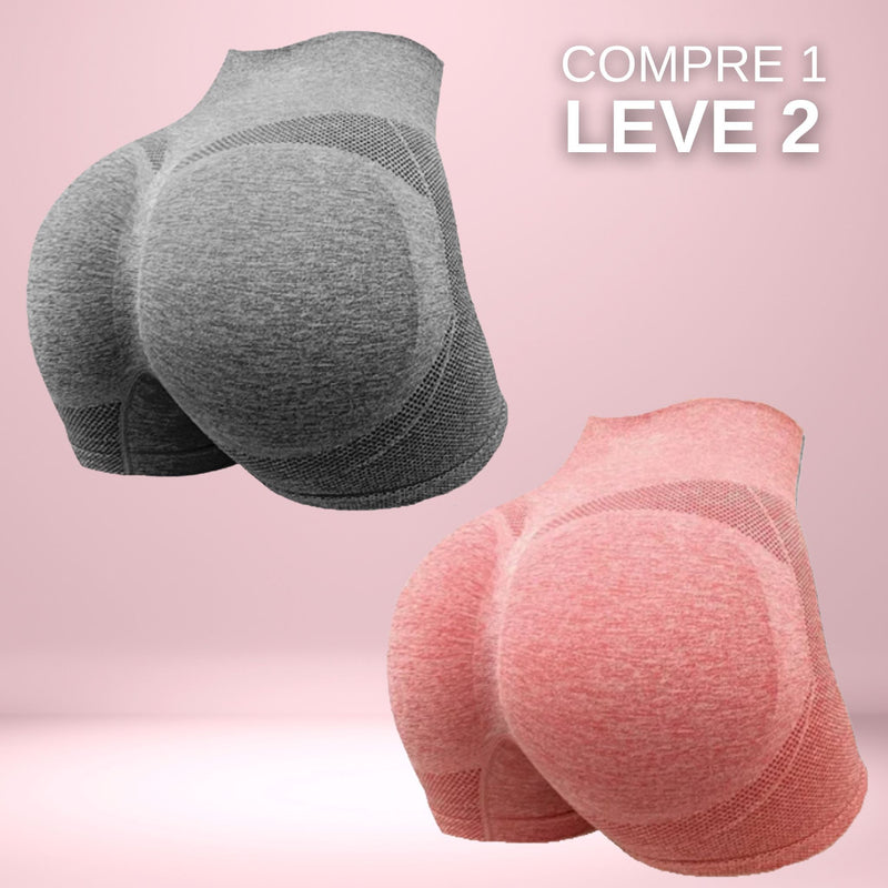 Short Fitness Empina Bumbum - Promoção Compre 1 Leve 2