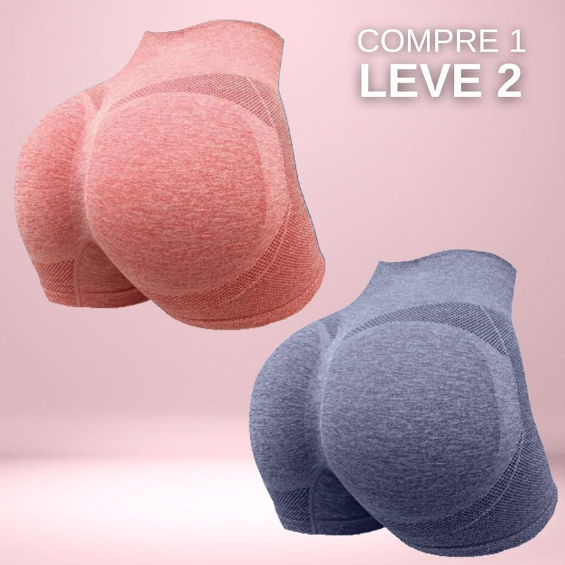 Short Fitness Empina Bumbum - Promoção Compre 1 Leve 2