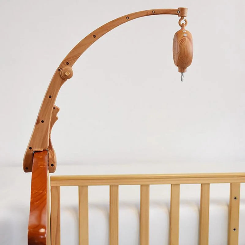 Suporte Móvel Infantil em Madeira com Música Lenogue – Conforto e Encanto Para o Seu Bebê