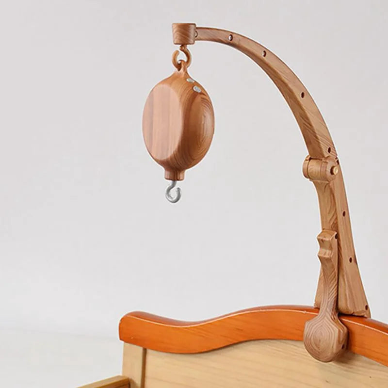 Suporte Móvel Infantil em Madeira com Música Lenogue – Conforto e Encanto Para o Seu Bebê