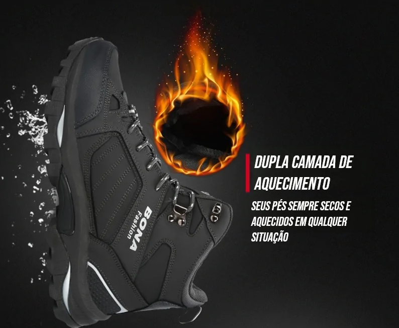 Bota Coturno Masculino Adventure de Trilha