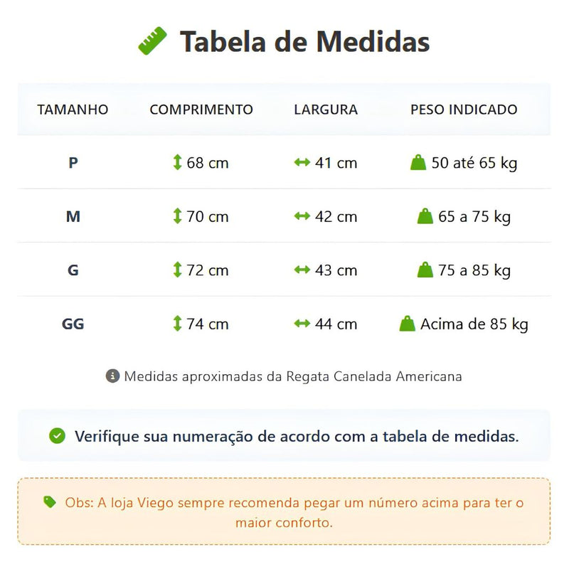 KIT 3 Regatas Caneladas Americana - PROMOÇÃO Especial, Estoque Limitado!