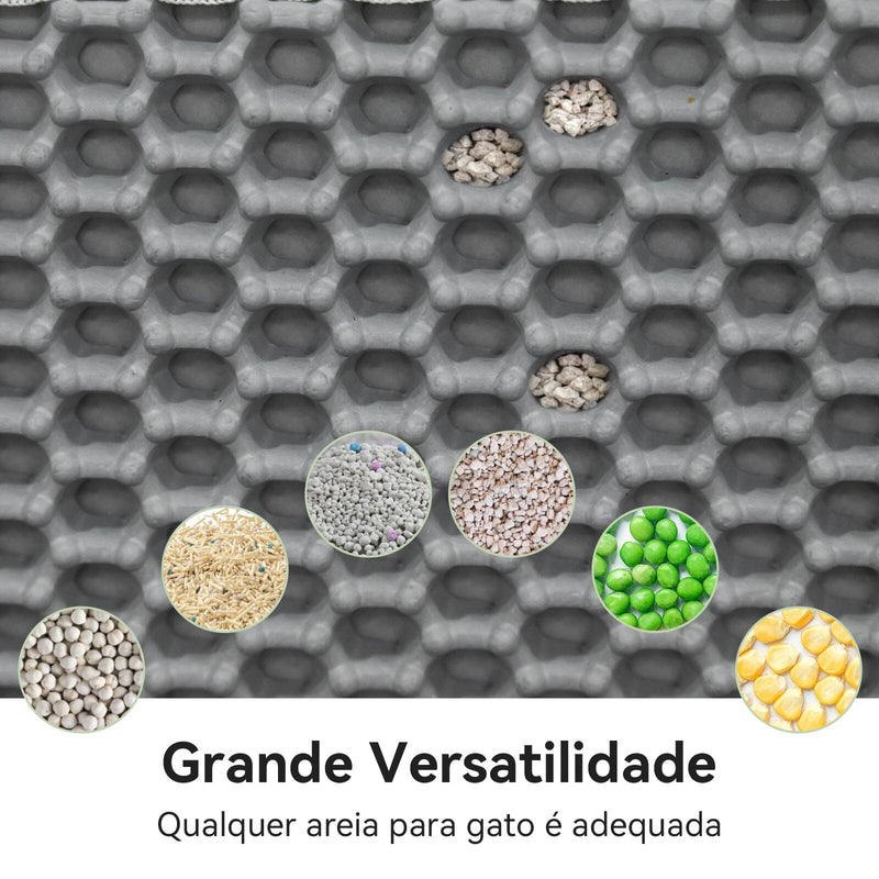 Tapete Coletor de Areia para Gatos – Mantenha Sua Casa Limpa e Confortável