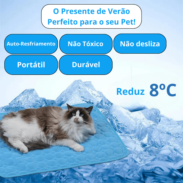 Tapete Refrescante Para Conforto do Seu Pet