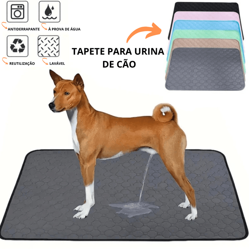 Tapete Higiênico Reutilizável para Cães - Conforto e Praticidade na Sua Rotina